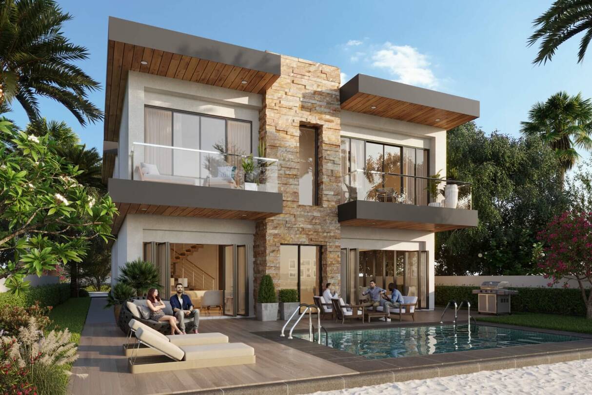 Villa with 6 bedrooms in Golf City, Damac Lagoons, Dubai